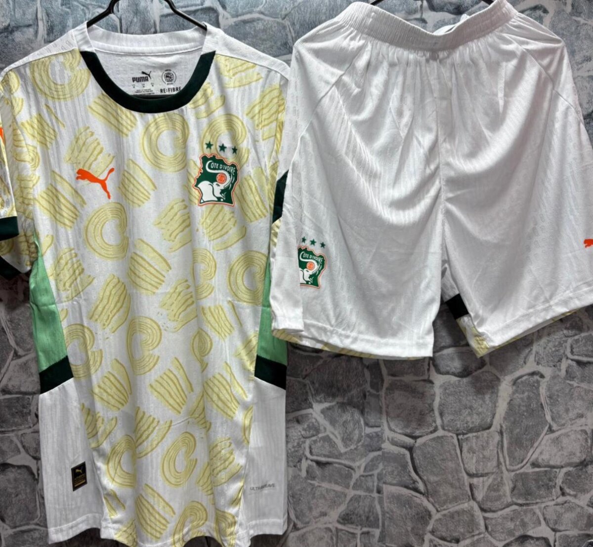 Maillot complet des éléphants de Côte d ivoire