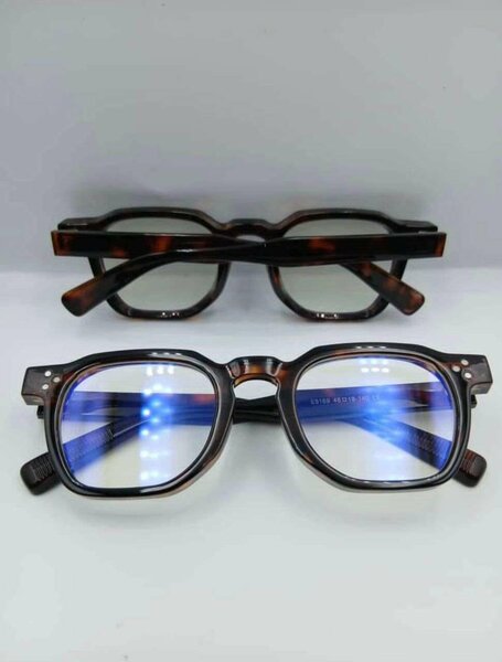 Lunettes rétro carrées élégantes