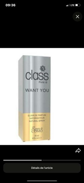 Parfum Class Want You