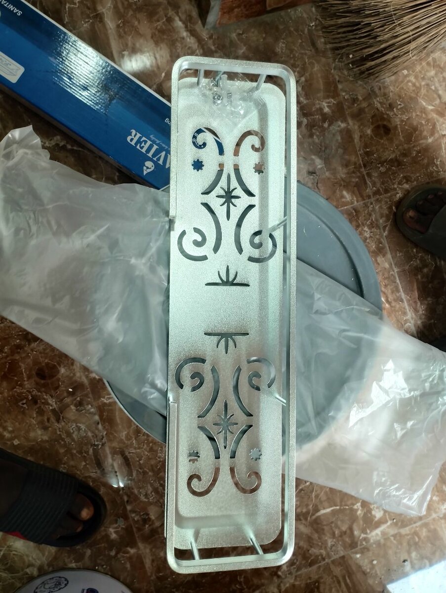 Étagère murale en acier inoxydable