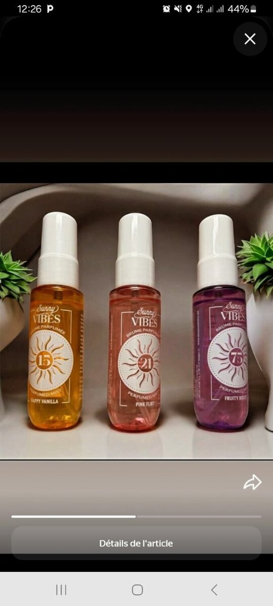 Ensemble Mini Parfums Fruités