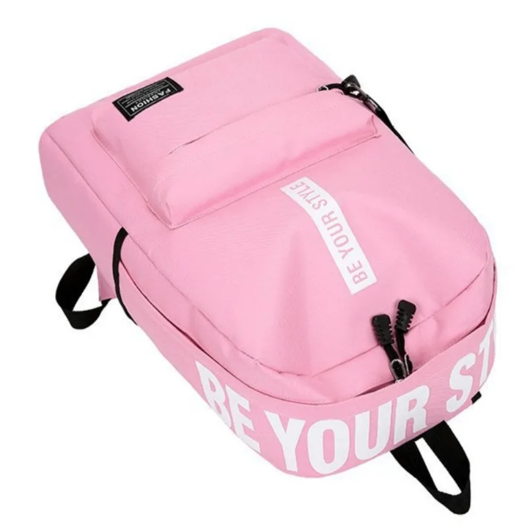 Sac à dos rose tendance