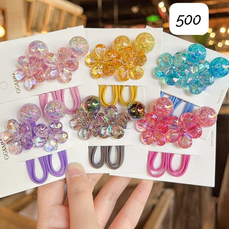 Barette fleuriz christal