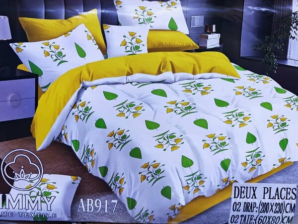 Parure de Lit Imprimée Floral