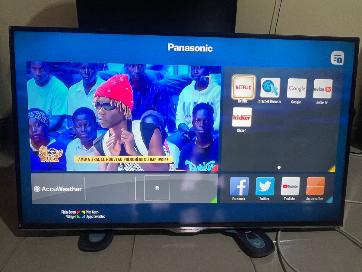 Téléviseur Panasonic Smart TV