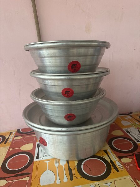 Bols aluminium avec couvercle