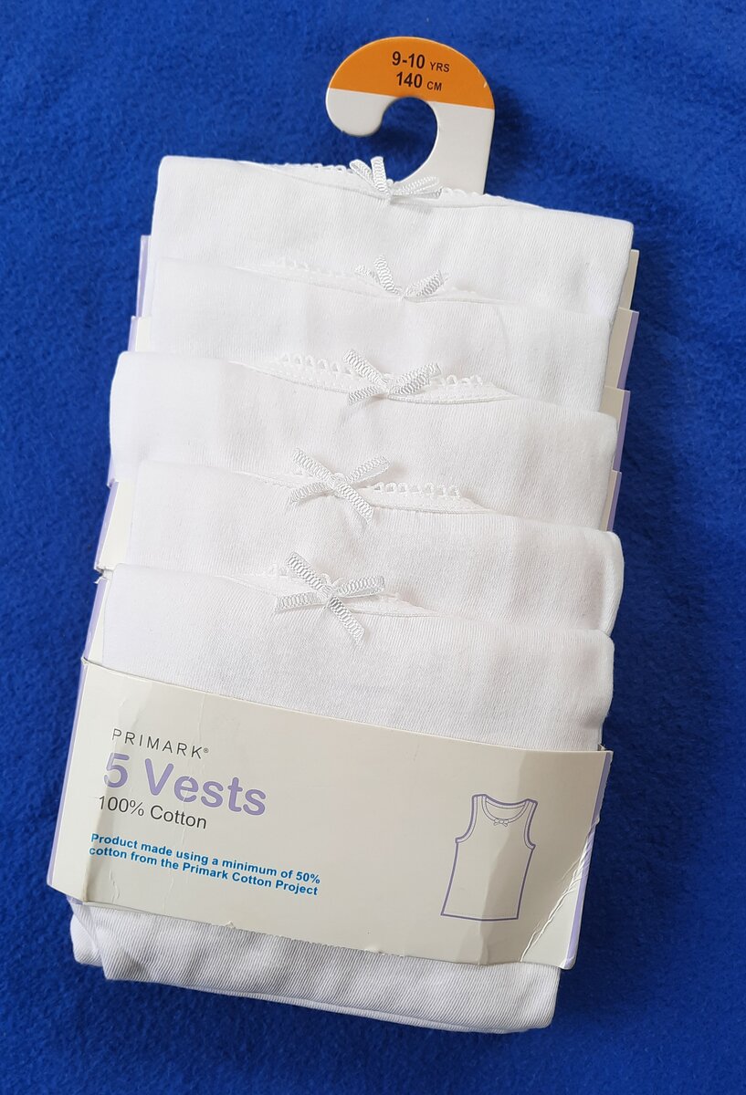 Lot de débardeurs en coton enfants