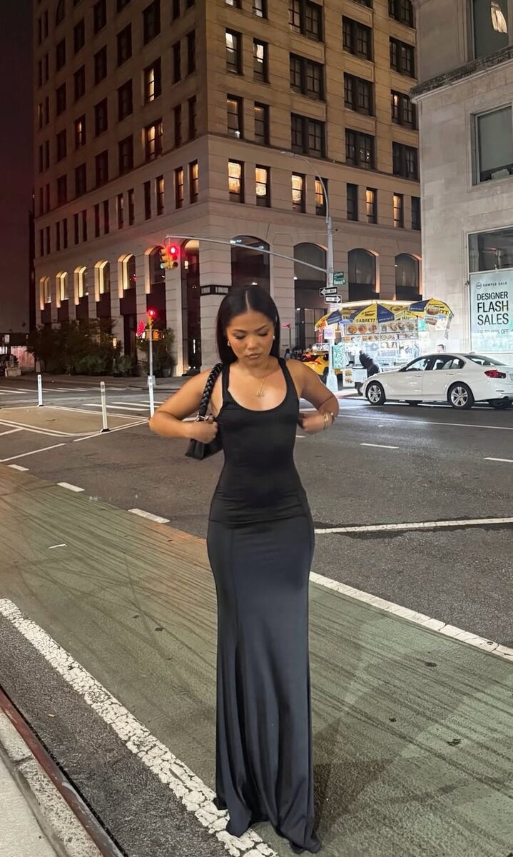 Robe longue élégante femme