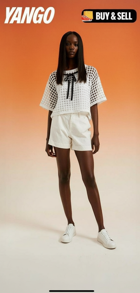 Boléro crochet coloré