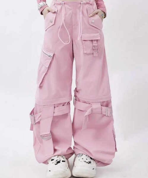 Pantalon Cargo Rose