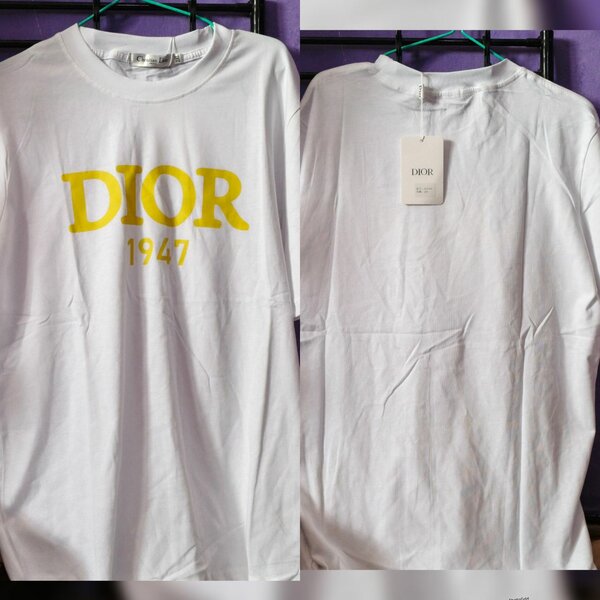 T-shirt blanc Dior 1947
