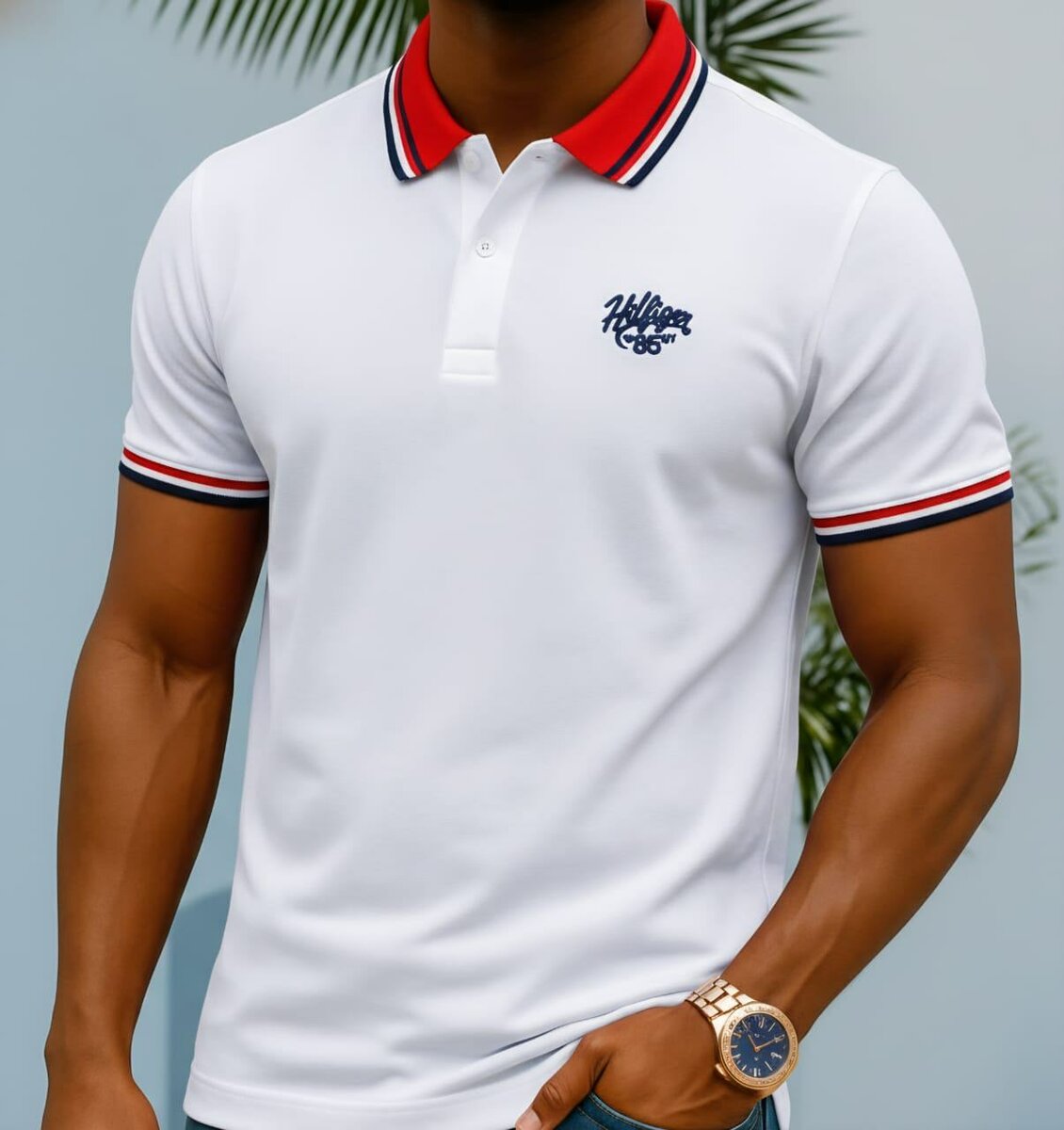 Polo homme élégant