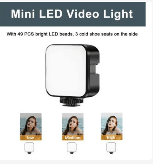 Mini LED Vidéo Light 49 LED