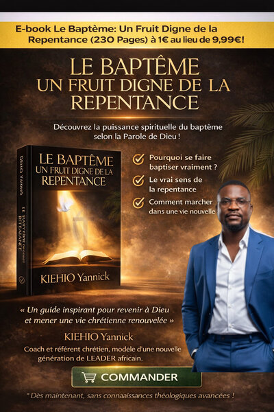 E-book: Baptême et Repentance