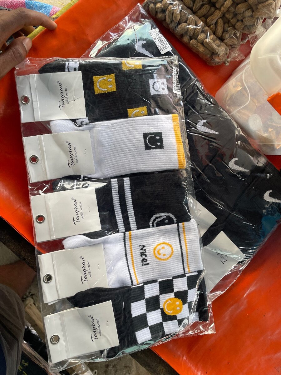 Chaussettes 100% coton