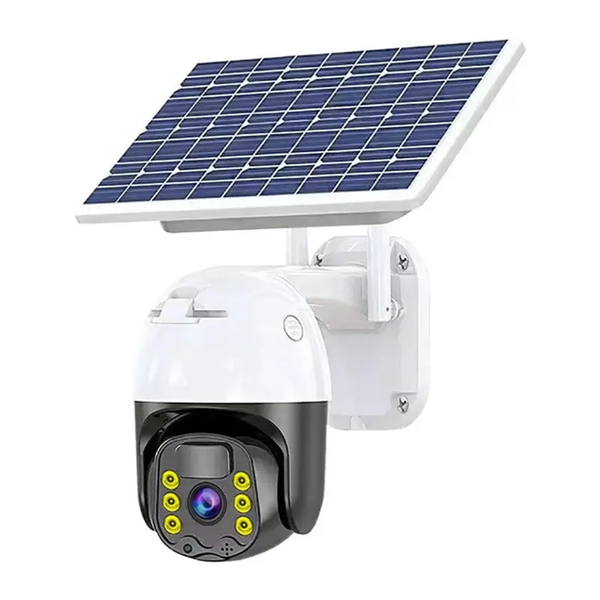 Caméra de Surveillance Solaire AI