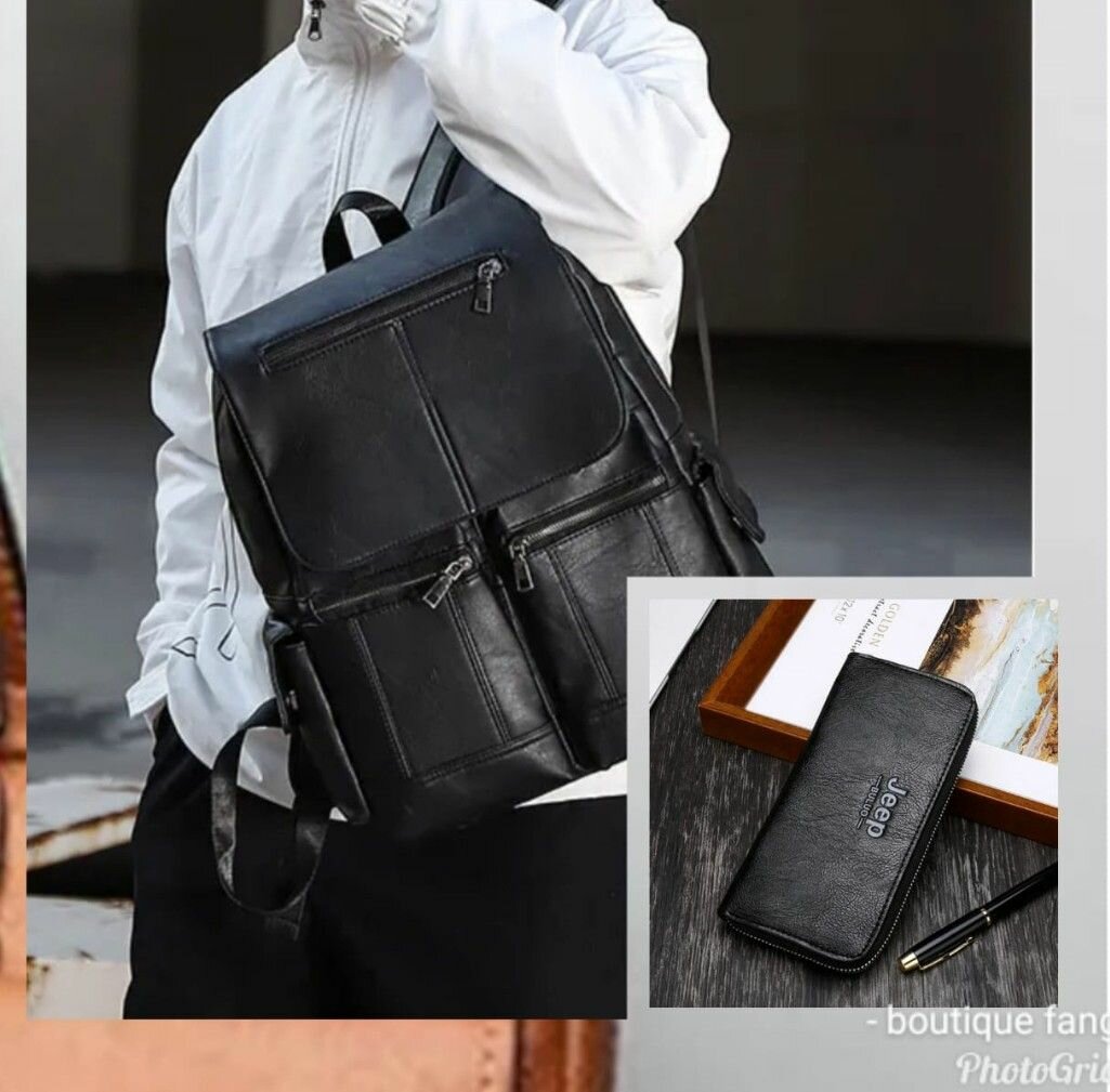 Sac a dos + portefeuille 15,6 pouce