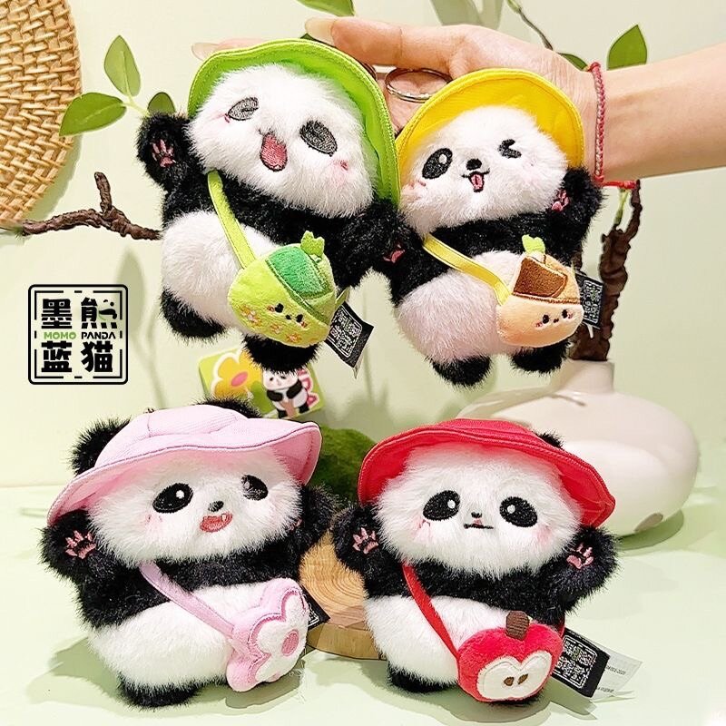 Pendentif en peluche Panda
