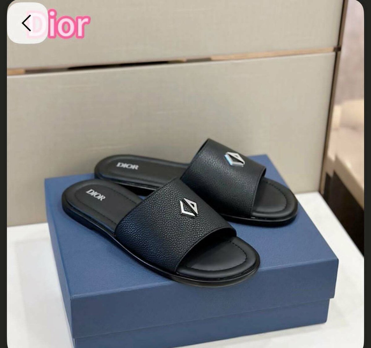 Sandales Dior élégantes