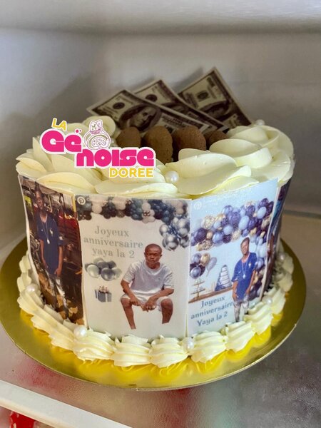 Gâteau d'anniversaire personnalisé