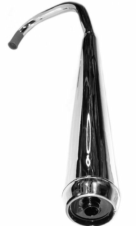 Chrome silencer