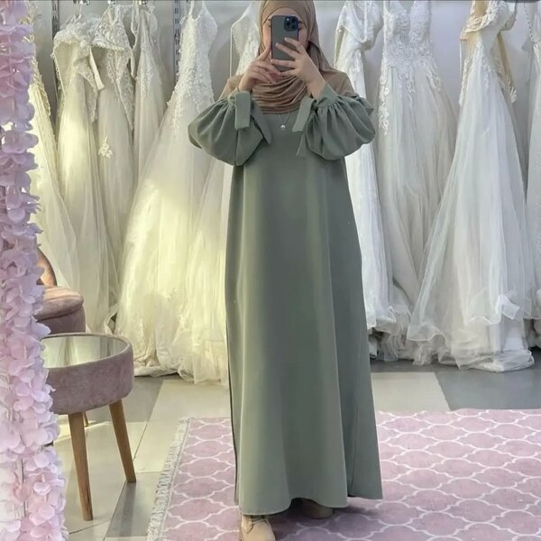 Фисташковые платье