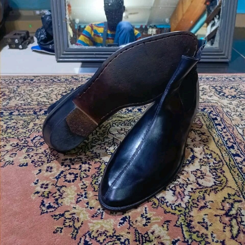 Bottines élégantes en cuir