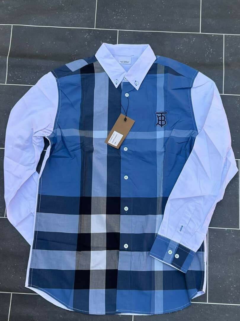 Chemise hommes à carreaux élégante