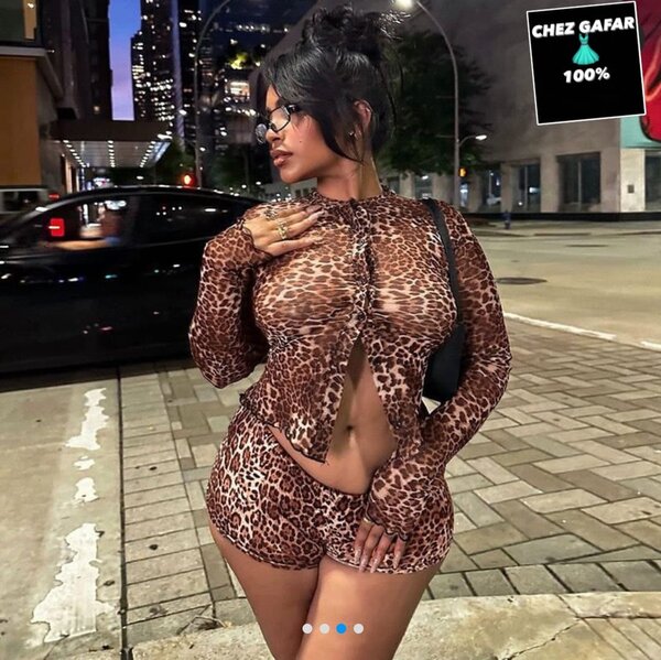 Ensemble léopard chic