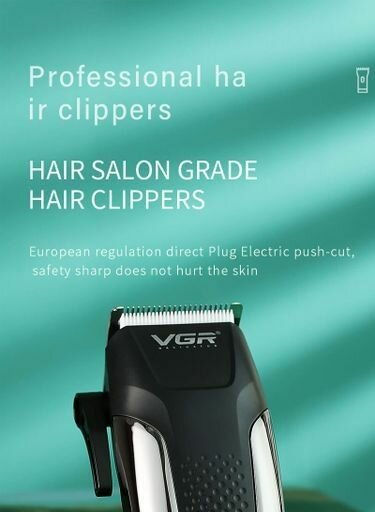 Adjustable Taper Lever Professional Corded Hair Clipper
