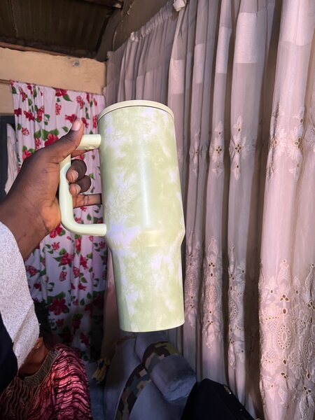 Mug isotherme fleurie 500ml