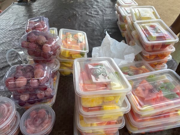 Assortiment de fruits frais