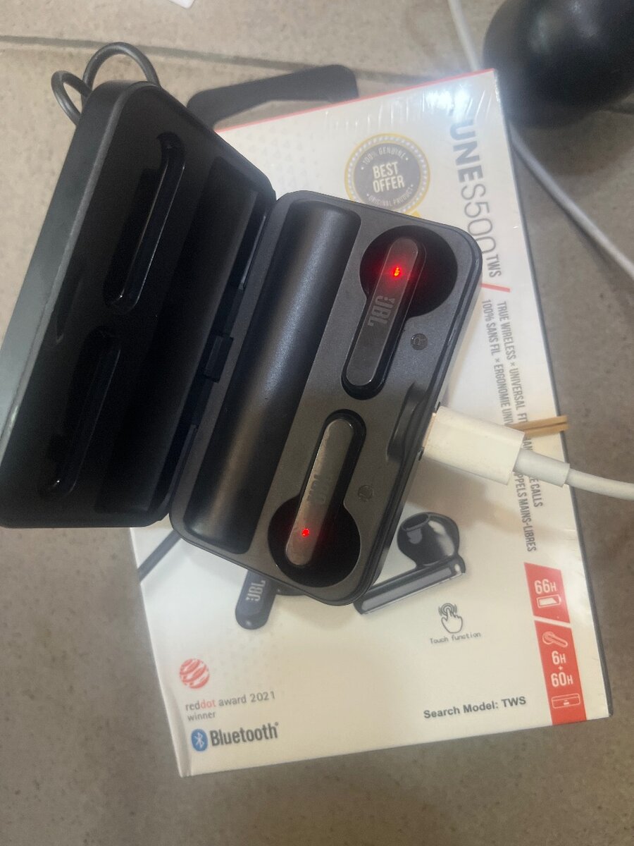 JBL Tune 550 TWS Écouteurs Bluetooth