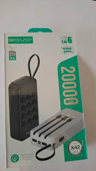 Sovo power bank X42 20000mAh