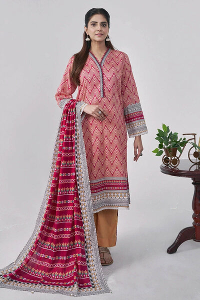 Printed lawn