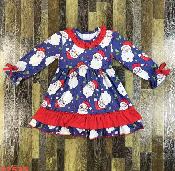 Robe enfant imprimée colorée