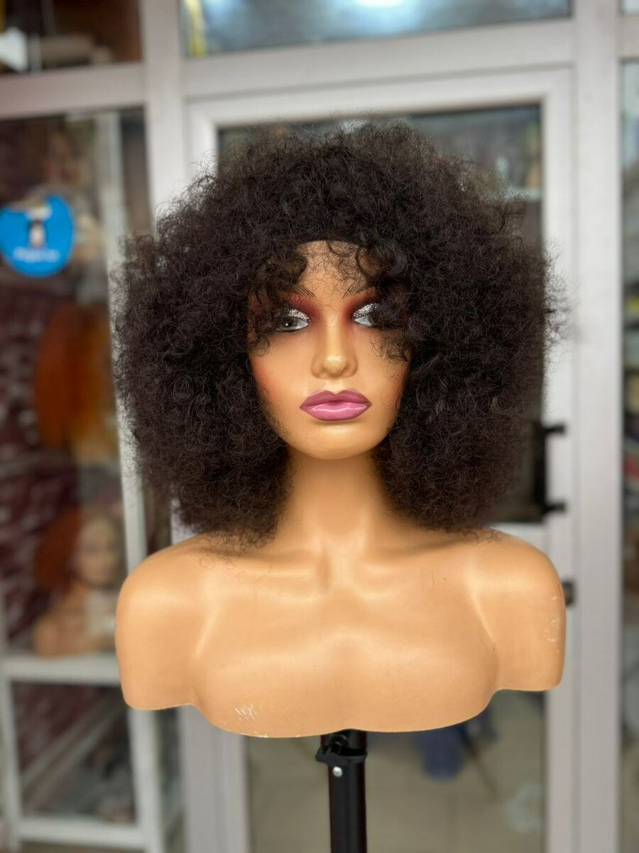 Perruque afro bouclée classique