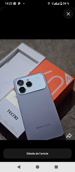 Smartphone Tecno Spark