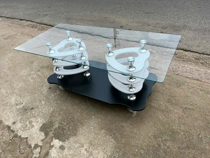 Table basse design verre