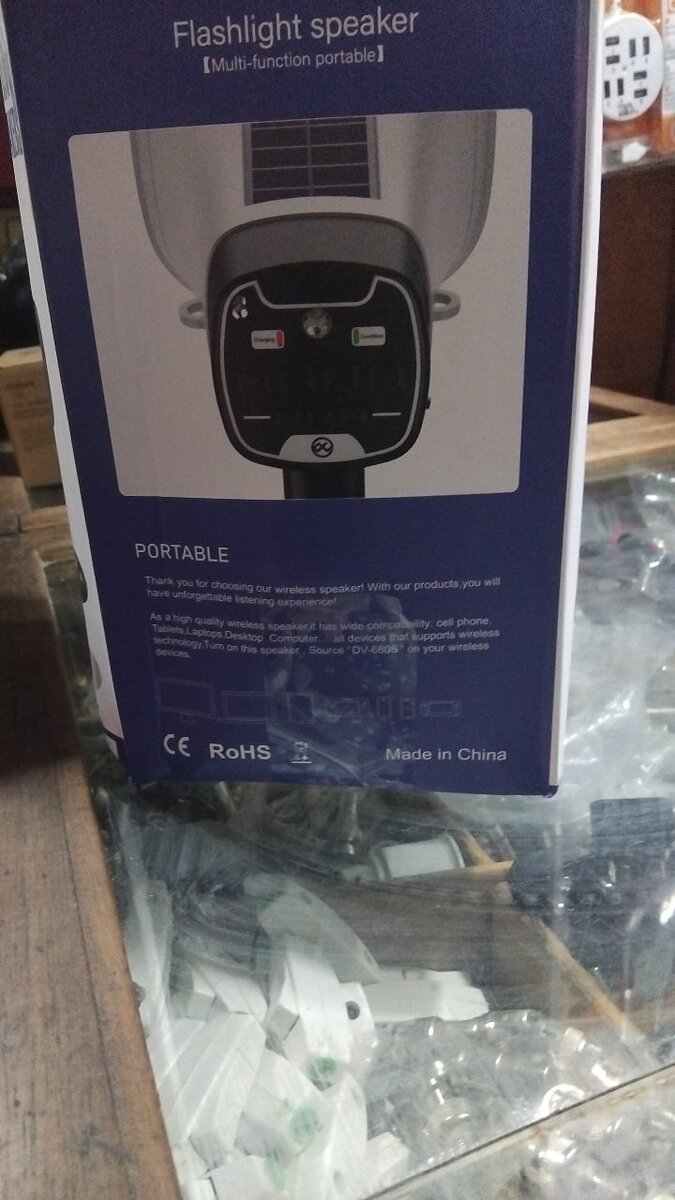 Megaphone solaire DV-680S