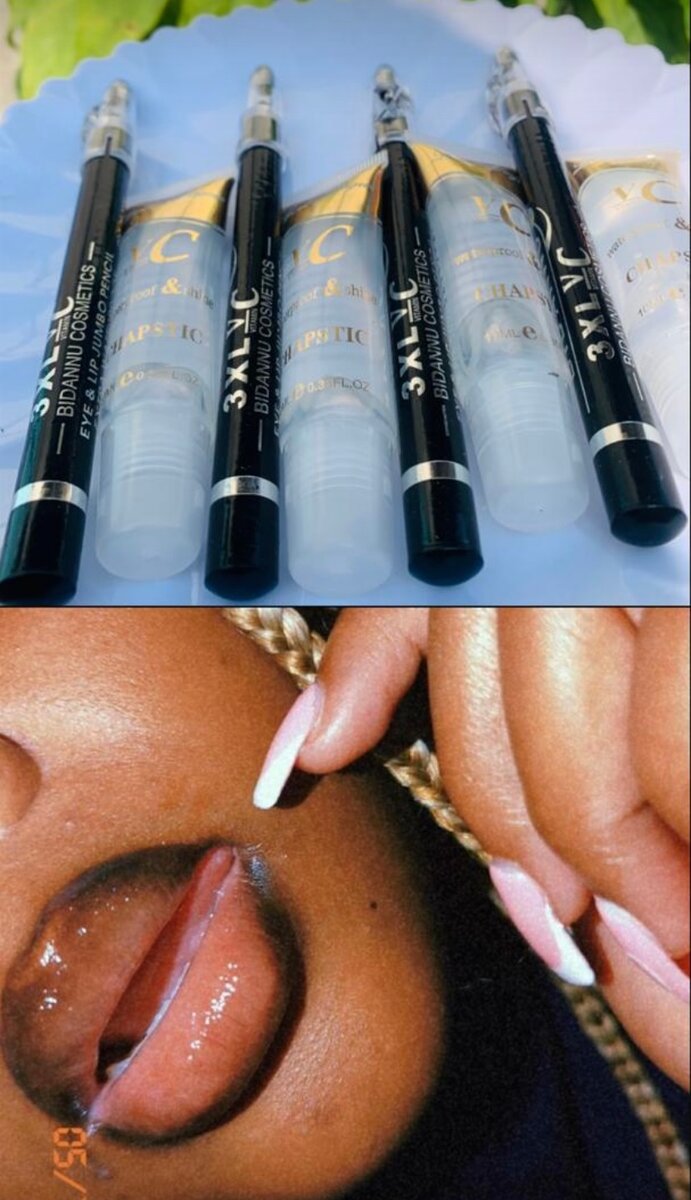 Grayon et gloss  sont à lévre