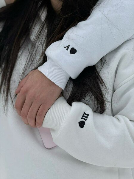 Sweats à capuche couple assortis