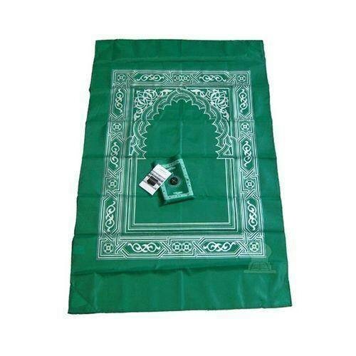 Tapis de Prière Vert Pliable