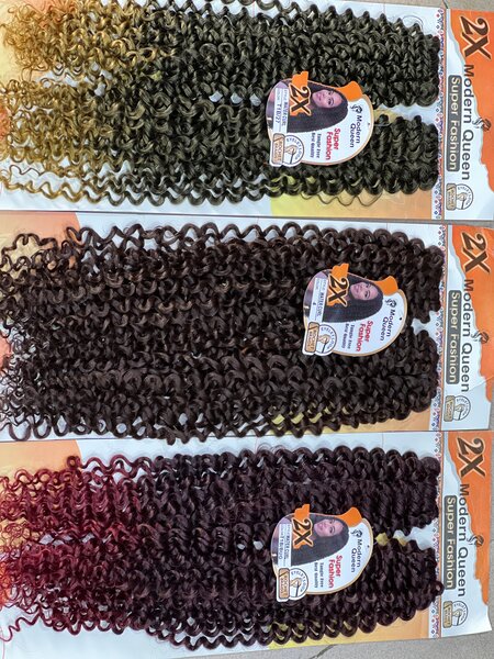 Extensions cheveux bouclés Ombre