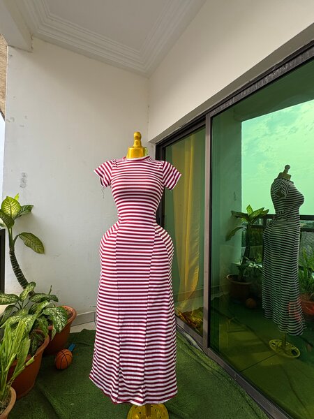 Robe longue pour femme, élégante