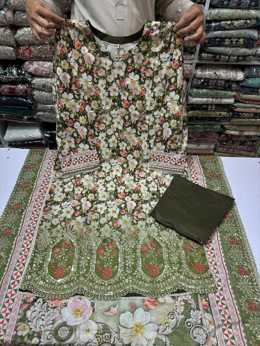 Digital printed suit