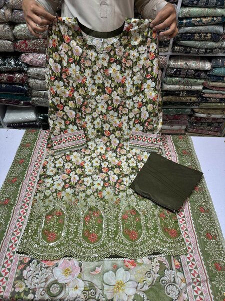 Digital printed suit