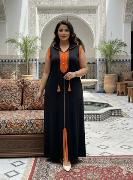 Robe Kaftan Élégante Femme