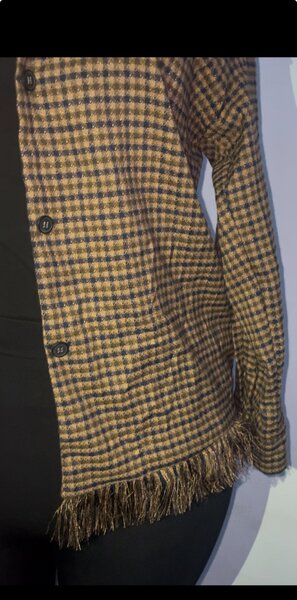 Veste à carreaux élégante