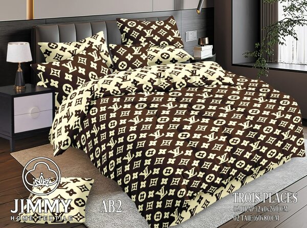Parure de lit motifs géométriques